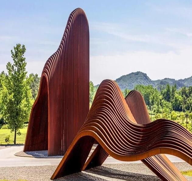 宜昌锈钢板造型