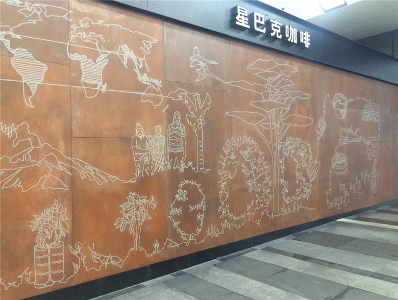 宜昌耐候钢幕墙